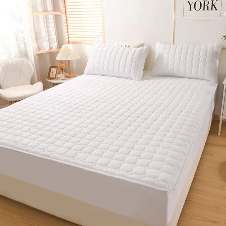 Cozy Nest 3-Piece Brushed Quilted Mattress Set